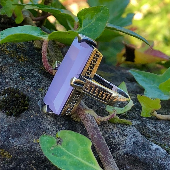 SOLD Rose Quartz Ring - Picture 7 of 8